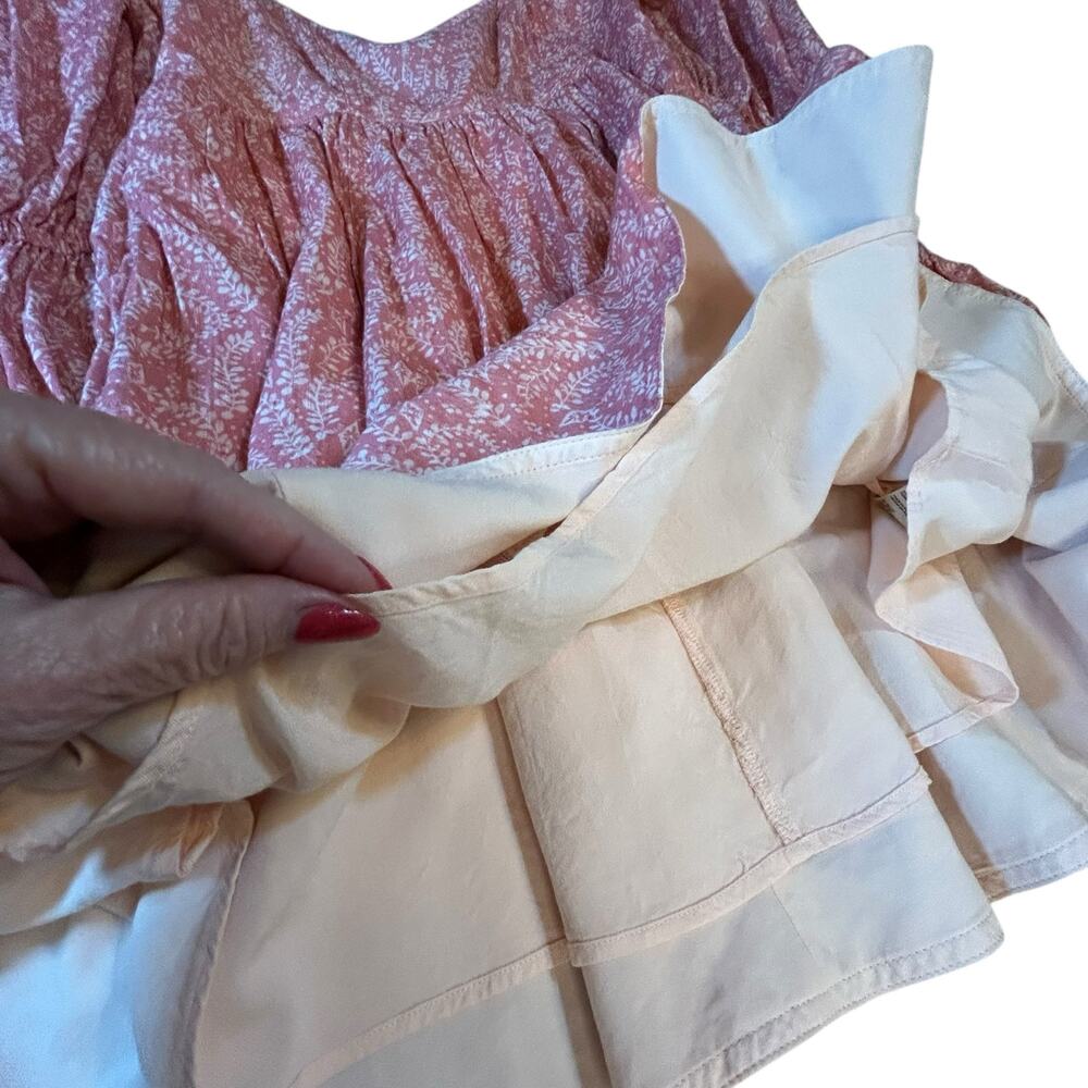 Pink  Anthropologie Pilcro Long-Sleeved Babydoll Dress - Size S - Picture 15 of 16